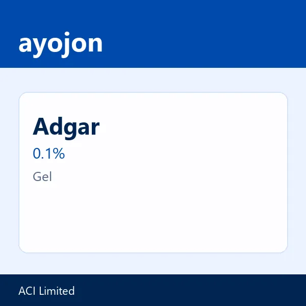 Adgar 0.1% Gel