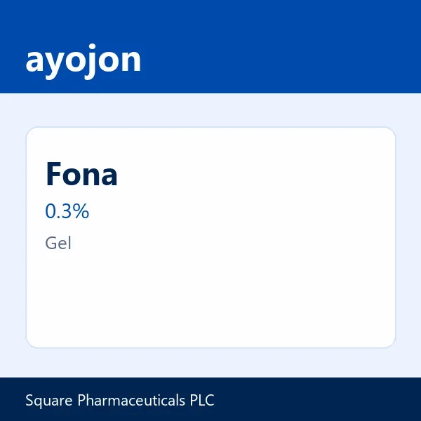Fona 0.3% Gel