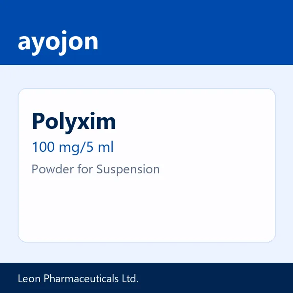 Polyxim 100 mg/5 ml Powder for Suspension