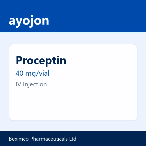 Proceptin 40 mg/vial IV Injection