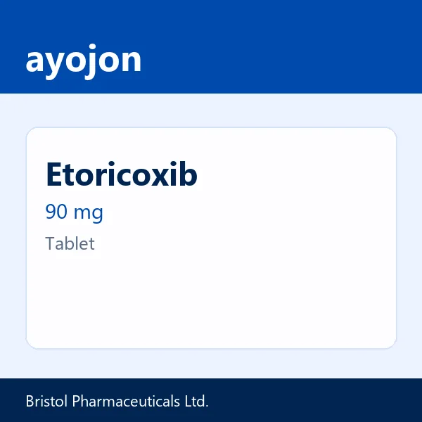 Etoricoxib 90 mg Tablet
