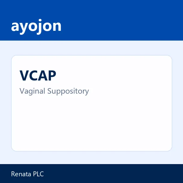 VCAP Vaginal Suppository