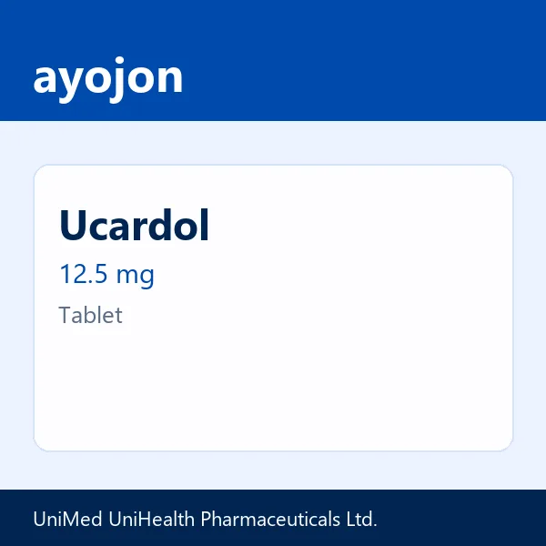 Ucardol 12.5 mg Tablet