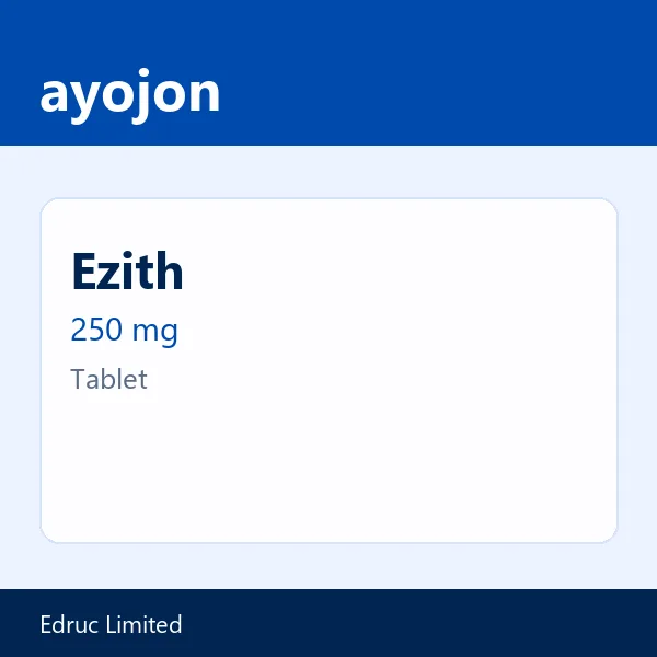 Ezith 250 mg Tablet