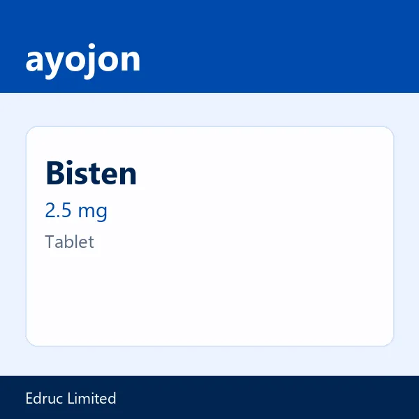 Bisten 2.5 mg Tablet