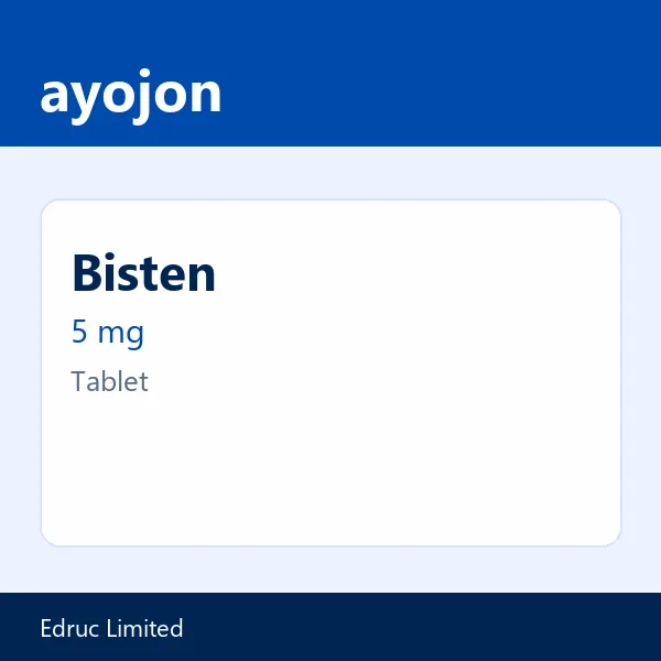 Bisten 5 mg Tablet