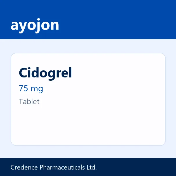 Cidogrel 75 mg Tablet