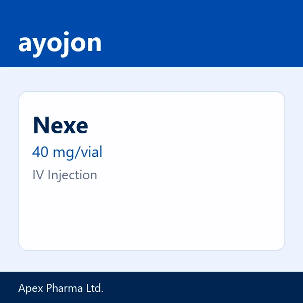 Nexe 40 mg/vial IV Injection