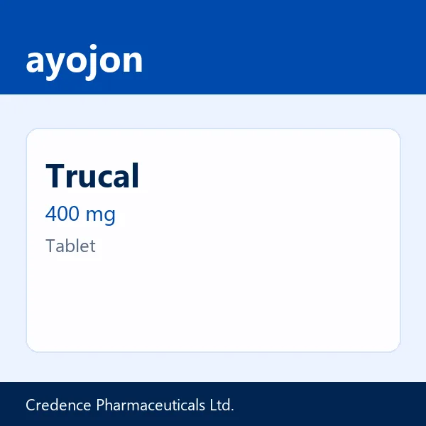 Trucal 400 mg Tablet