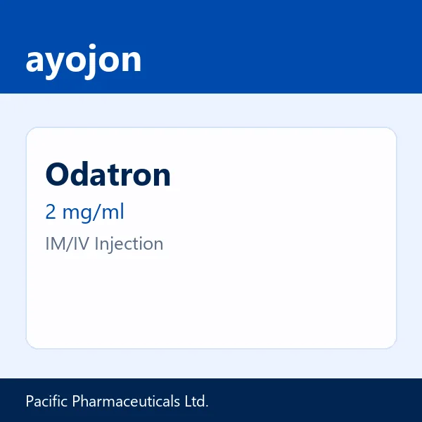 Odatron 2 mg/ml IM/IV Injection