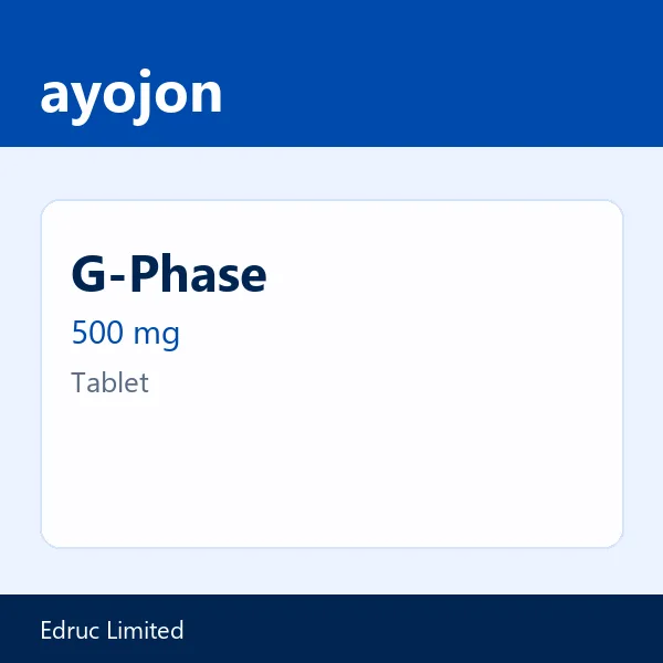 G-Phase 500 mg Tablet