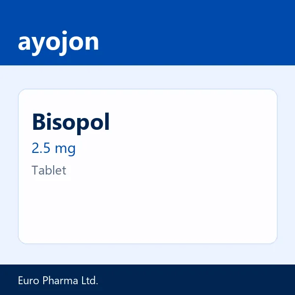 Bisopol 2.5 mg Tablet