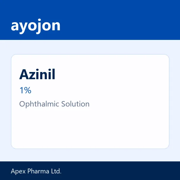 Azinil 1% Ophthalmic Solution