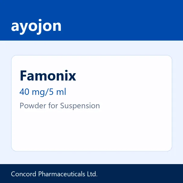 Famonix 40 mg/5 ml Powder for Suspension