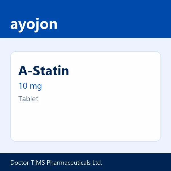 A-Statin 10 mg Tablet