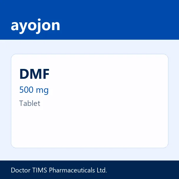 DMF 500 mg Tablet