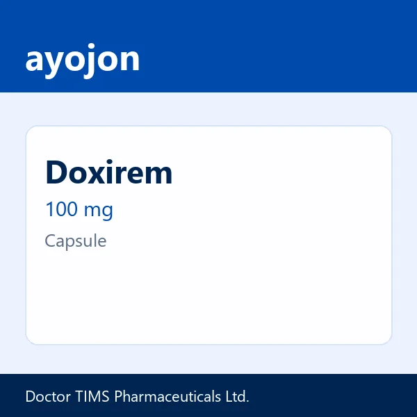 Doxirem 100 mg Capsule