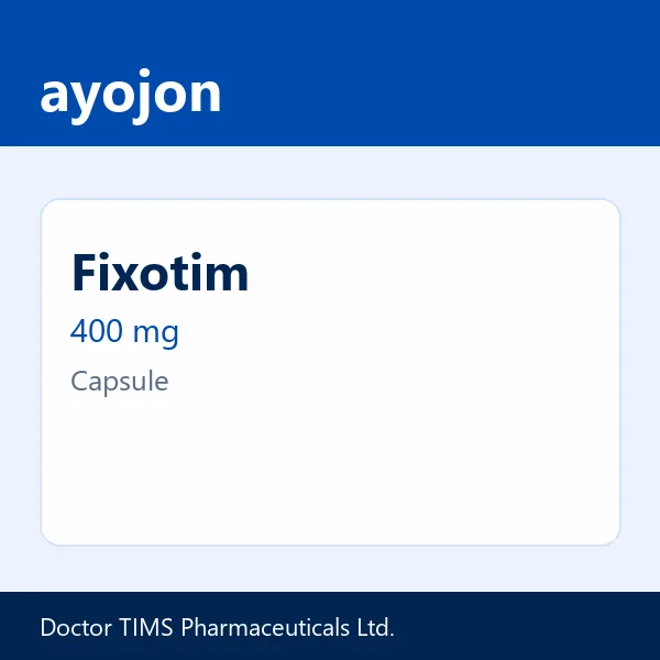 Fixotim 400 mg Capsule
