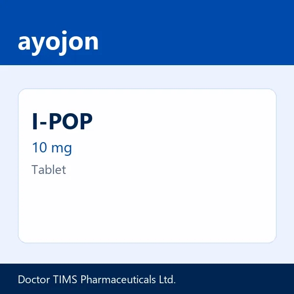 I-POP 10 mg Tablet