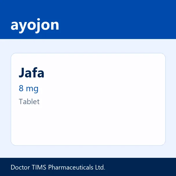 Jafa 8 mg Tablet