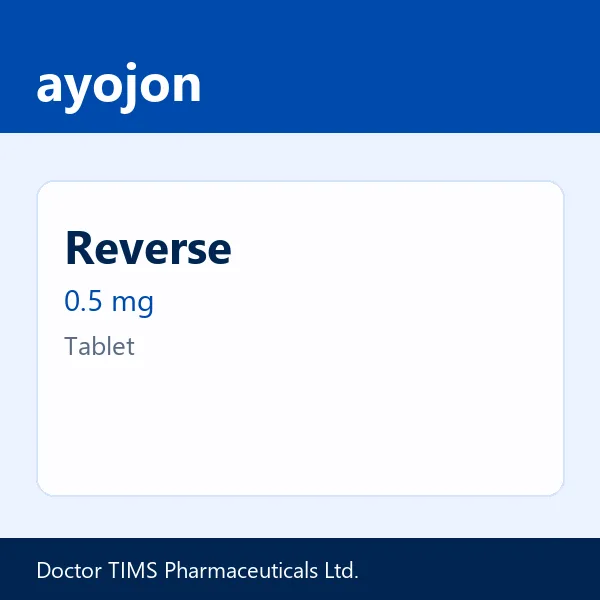 Reverse 0.5 mg Tablet