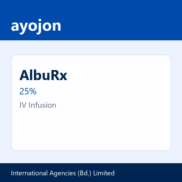AlbuRx 25% IV Infusion