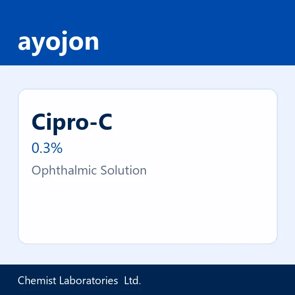 Cipro-C 0.3% Ophthalmic Solution