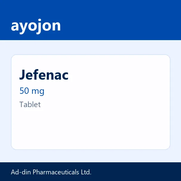 Jefenac 50 mg Tablet