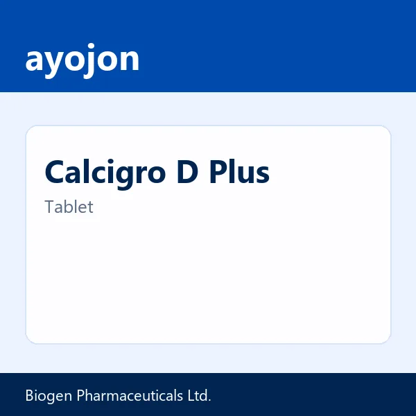 Calcigro D Plus Tablet