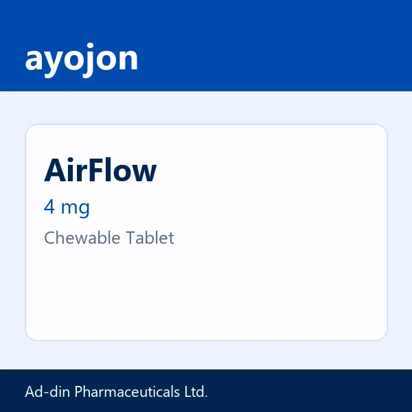 AirFlow 4 mg Chewable Tablet