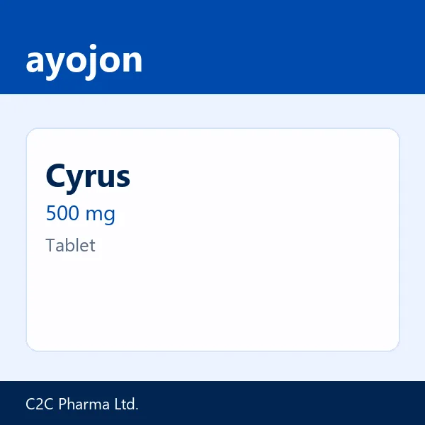 Cyrus 500 mg Tablet