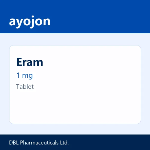 Eram 1 mg Tablet