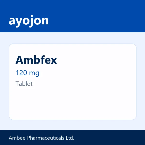 Ambfex 120 mg Tablet