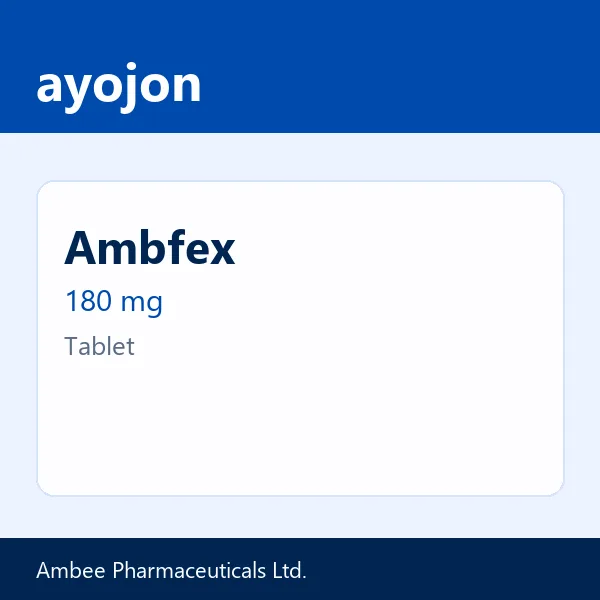 Ambfex 180 mg Tablet