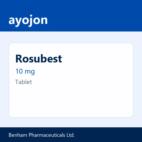 Rosubest 10 mg Tablet