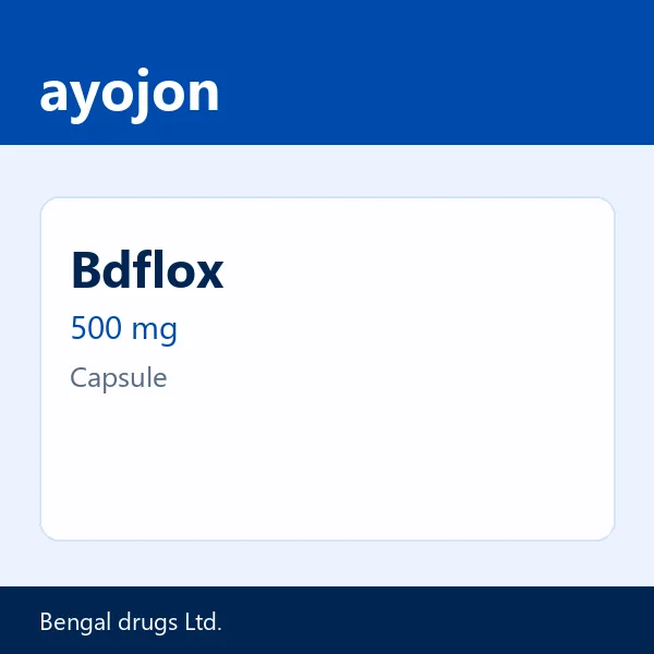 Bdflox 500 mg Capsule