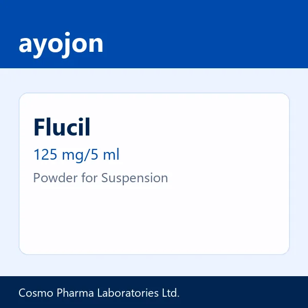 Flucil 125 mg/5 ml Powder for Suspension