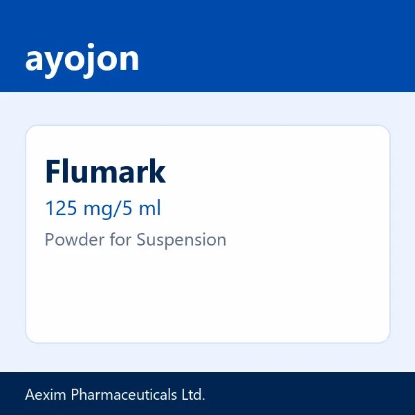 Flumark 125 mg/5 ml Powder for Suspension