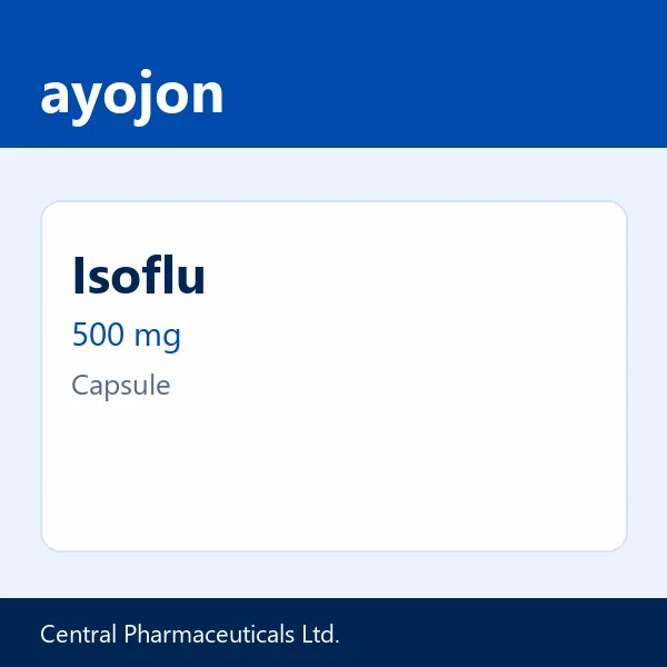 Isoflu 500 mg Capsule