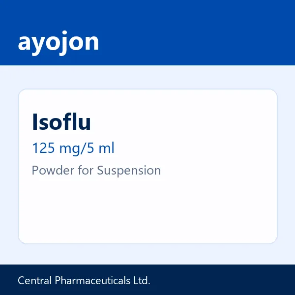 Isoflu 125 mg/5 ml Powder for Suspension