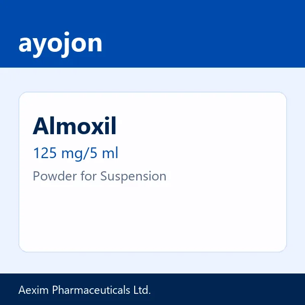 Almoxil 125 mg/5 ml Powder for Suspension