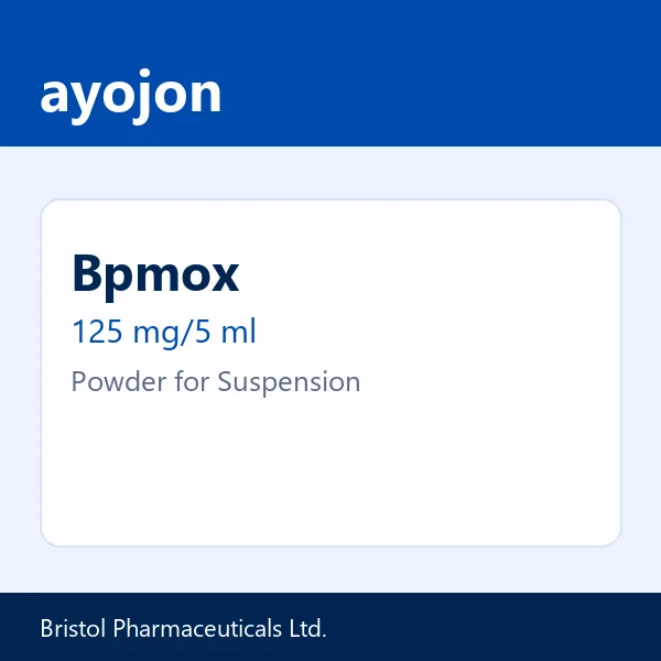 Bpmox 125 mg/5 ml Powder for Suspension