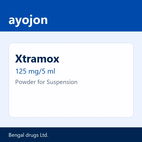 Xtramox 125 mg/5 ml Powder for Suspension
