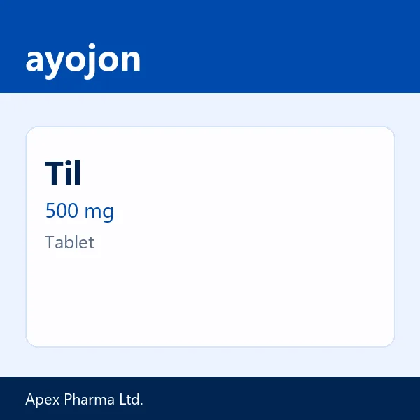 Til 500 mg Tablet